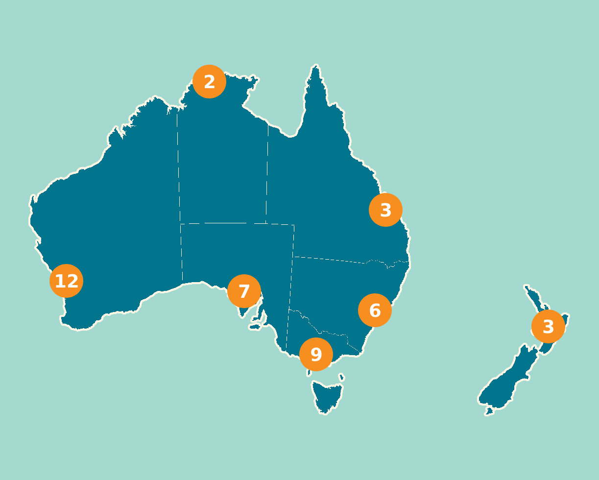 Smile Partners Locations Map